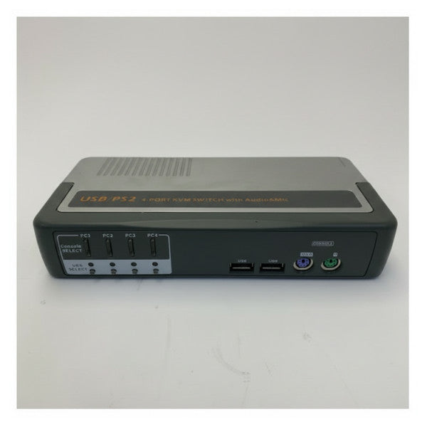 Adaptador de comutador KVM USB para PS/2 para teclado e rato - TEB25-USB-PS2 -Usado 