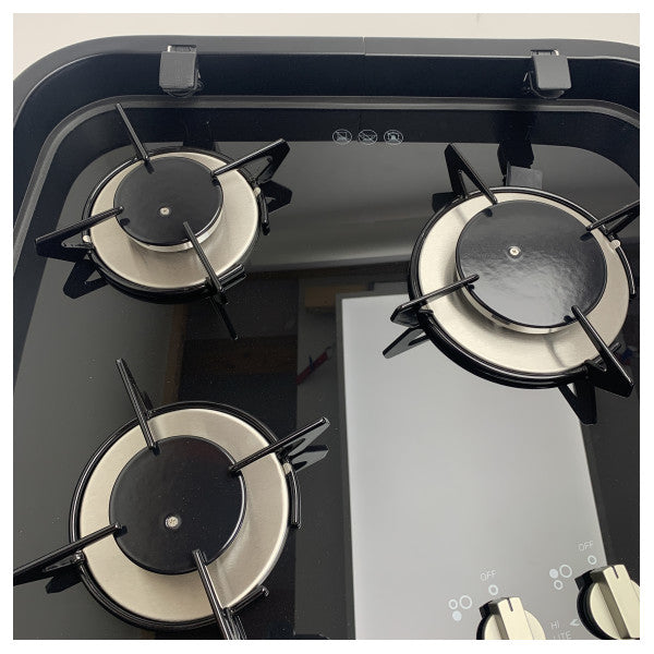 Thetford SHB16998-SP Réchaud de bateau portable à gaz 3 feux avec allumage par étincelle 