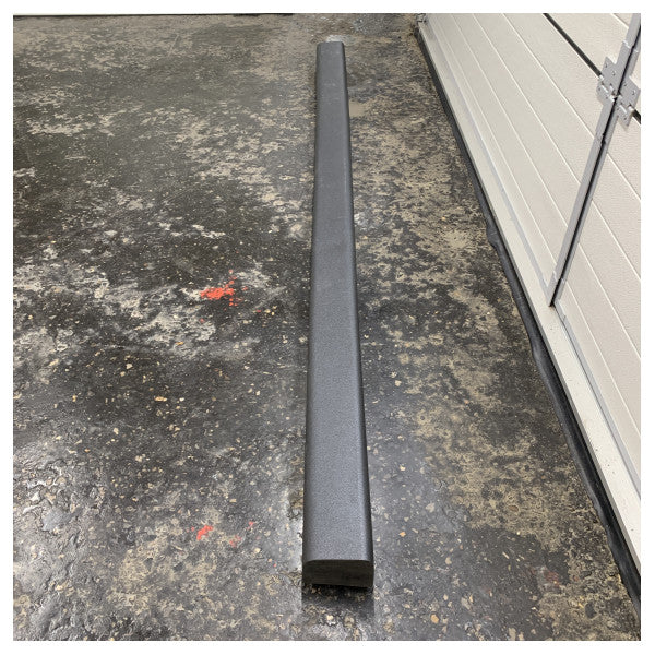 Ferretti Black Rubber Rub Rail Fendering - Proteção do casco do iate de 2,5 m - 40256 