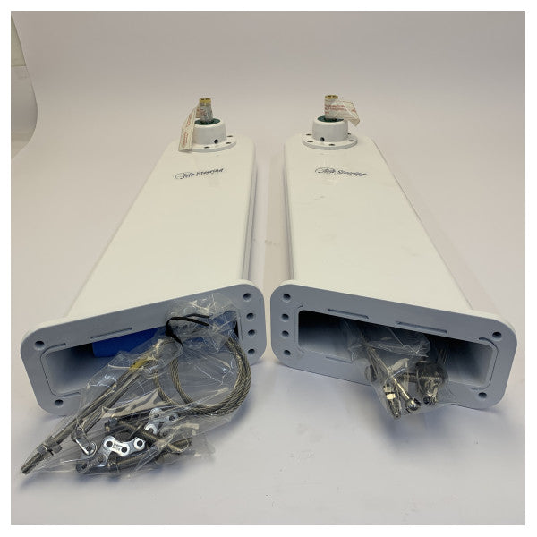Jefa WP800 Steuerstandsockel-Kit SB/BB - Komplettes Yacht-Beschlagsset 