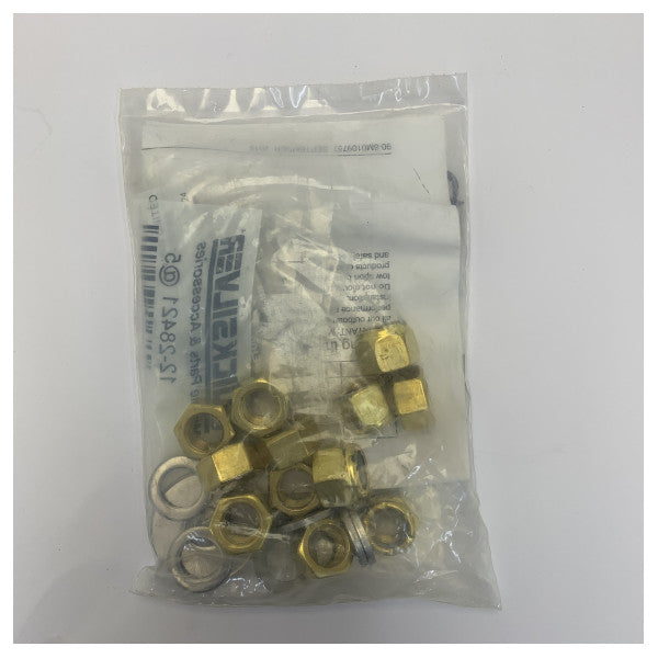 Mercury 8M0182202 Marine Hardware mutter- och brickset 