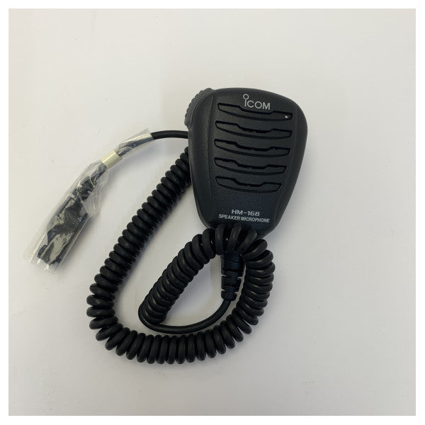 Microfono altoparlante portatile impermeabile Icom HM-168 IP67 per radio VHF marino 