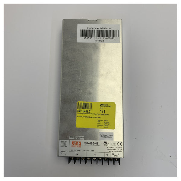 Mean Well SP-480-48 Switching Power Supply 48V 10A 480W SMPS - New 
