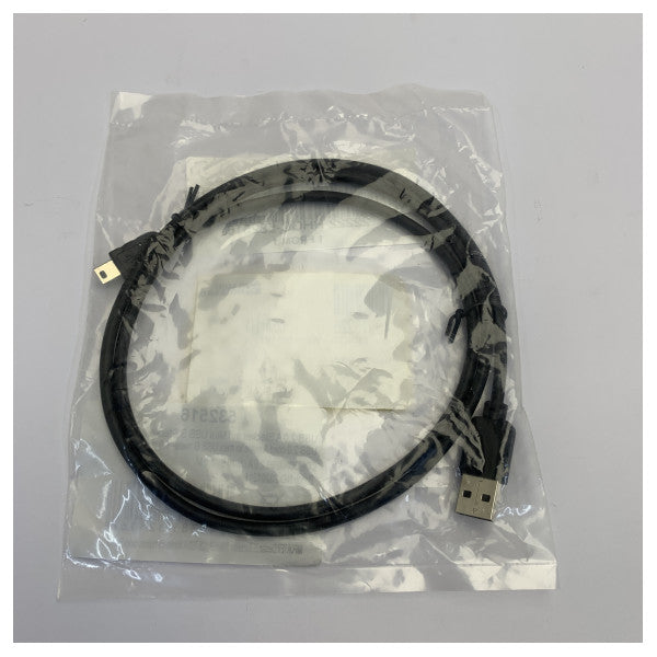 Dexlan 532516 USB A to Mini USB Data and Charging Cable for Marine Electronics 