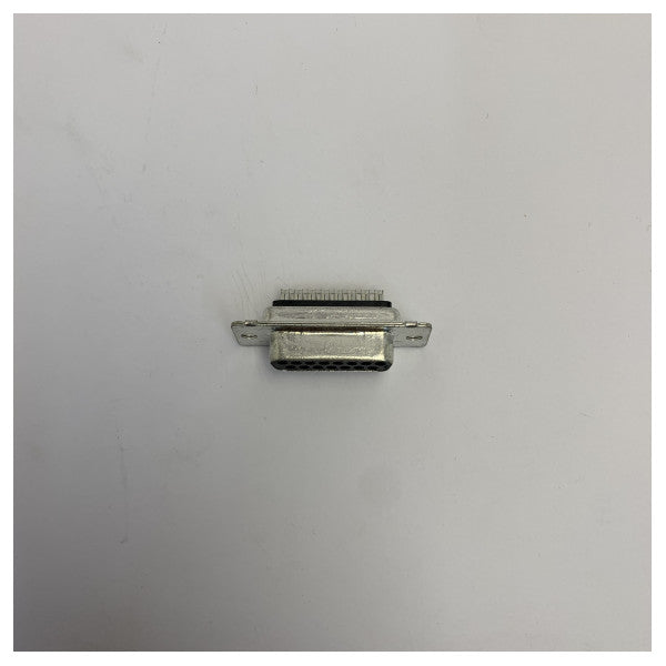 Conector fêmea D-Sub de 15 pinos SD15F - tomada eletrónica de 15 polos - sem caixa 