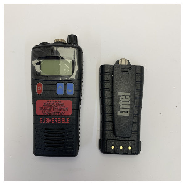 Entel HT583 Radio portable marine UHF IECEx IIA à sécurité intrinsèque 
