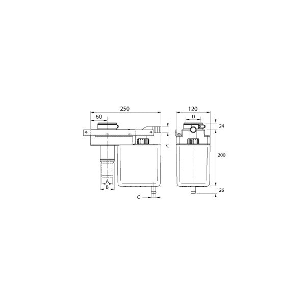 Vetus FS5125 Горна тапа за гориво 51 mm