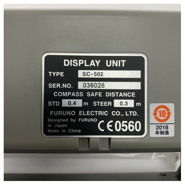 Монітор супутникового компаса Furuno SC-50 SC-502-E 