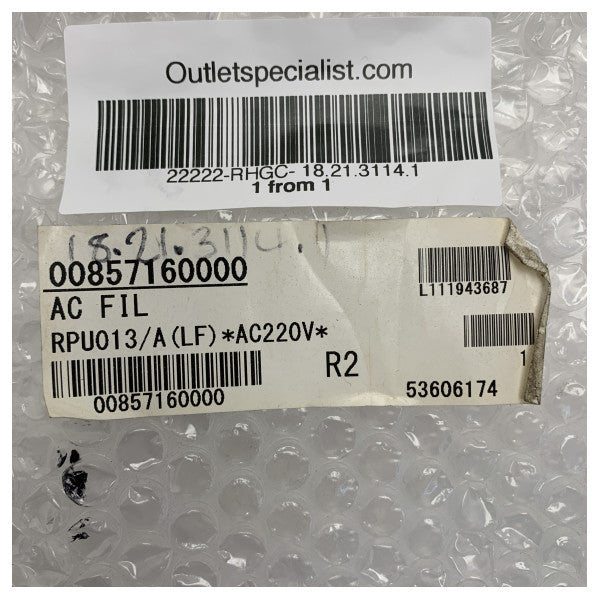 مجموعة فلتر تيار متردد رادار فوروينو X-Band 220V - RPU013 / AF 