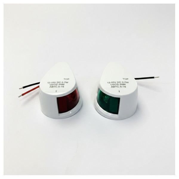 24V LED Navigation Light Kit - Port & Starboard Set - White 226999