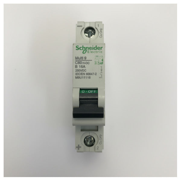 Schneider Electric C60H-DC B16A interruptor automático miniatura 16A 250VDC 
