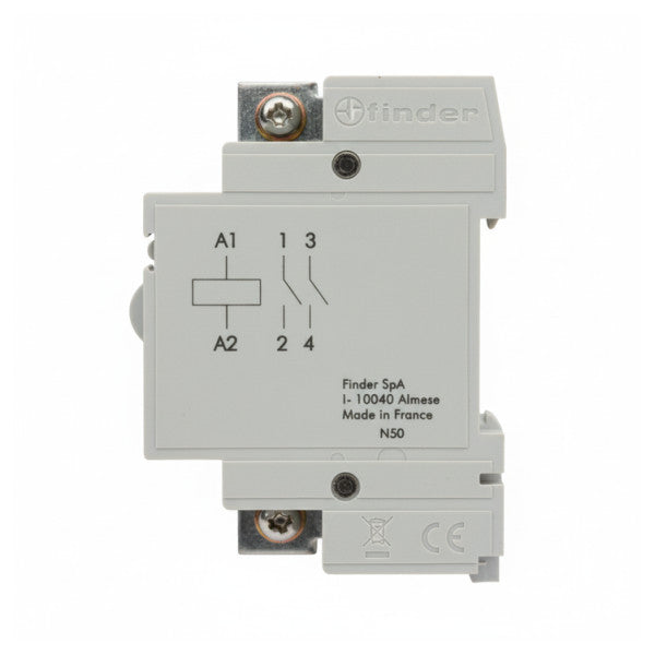 Finder 22.22.9.024.4000 Industrial Relay 24V DC 20A 2NO