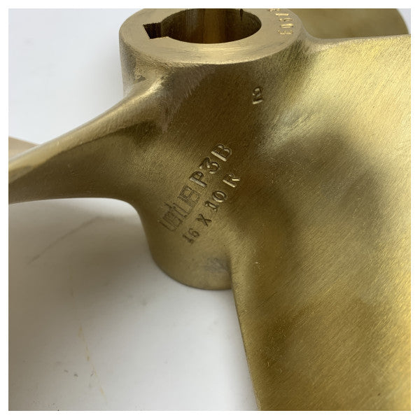 Гвинт для човна Vetus Bronze P3B 16x10 дюймів правий - 30 мм - P3B16X10R 