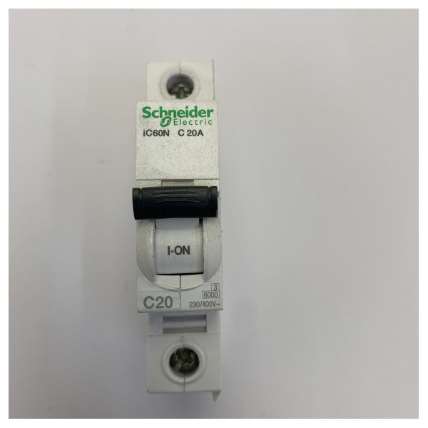 Schneider Electric iC60N C20A Devre Kesici 4P 20A A9F74420 - Deniz Tipi 