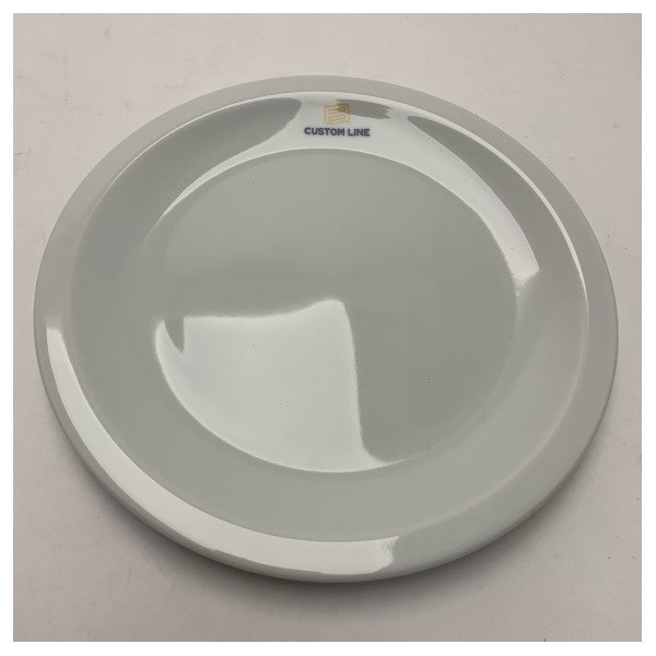 Custom Line Tognana Porcelain 21cm Plate for Marine Use - Durable, Dishwasher Safe Nautical Dinnerware
