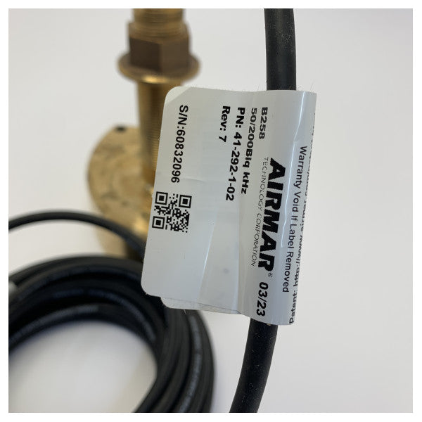 Airmar B258 Bronze-Durchbruchgeber 1 kW 50/200 kHz - Neu 