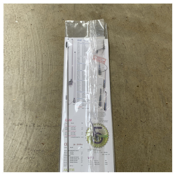 Banten DC/INOX 00052 rustfrit stål marine whip antenne 