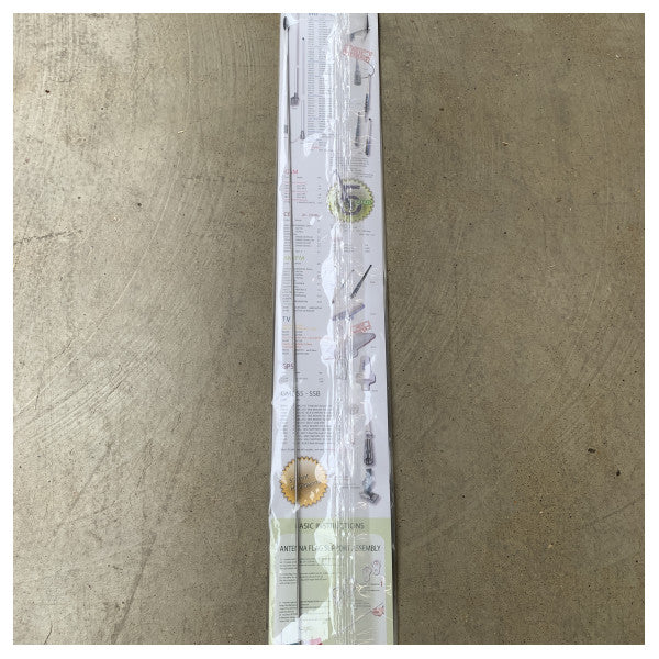 Banten DC/INOX 00052 rustfrit stål marine whip antenne 