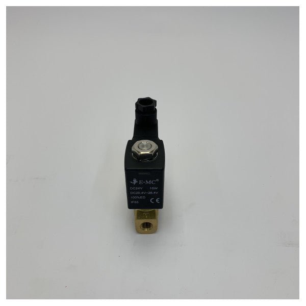 E-MC ELP 18 24V Solenoid Valve - Brass IP65 YD15 Marine Grade