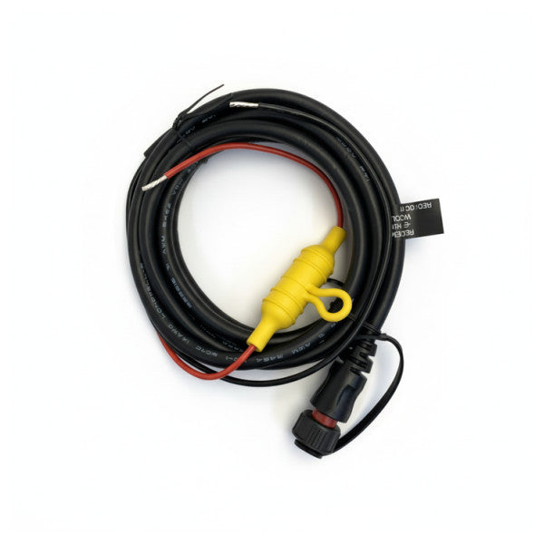 Garmin 010-12797-00 Kejbil tal-Enerġija Marittima b’Detentur tal-Fjus u Tapp Protettiv 