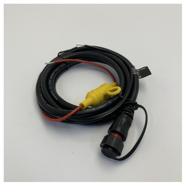 Garmin 010-12797-00 Marine Power Cable with Fuse Holder and Protective Cap 