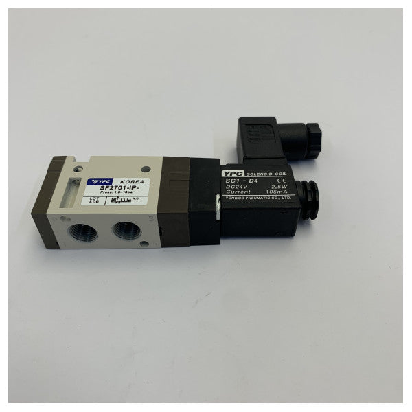 YPC SF2701-IP-SC1-CN1-D4 空圧ソレノイドバルブ - 工業用部品 