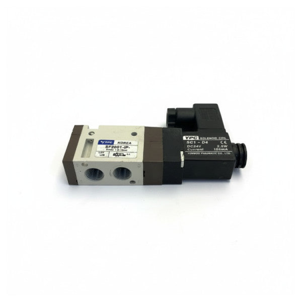 SF2601-IP-SC1-D4 空圧ソレノイドバルブ（SC1-D4コイル付き）- 新品 