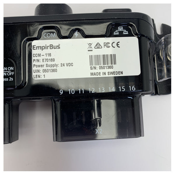 Raymarine EmpirBus E70169 Digital Switching CCM-116 Circuit Control Module 