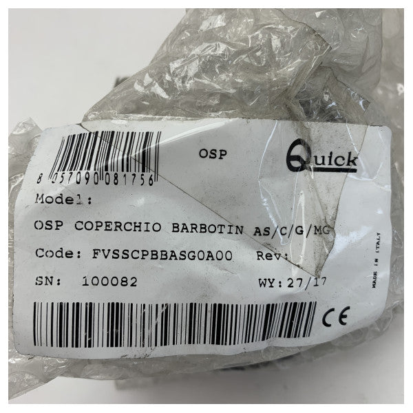 Hurtig vindspil dække messing krom 