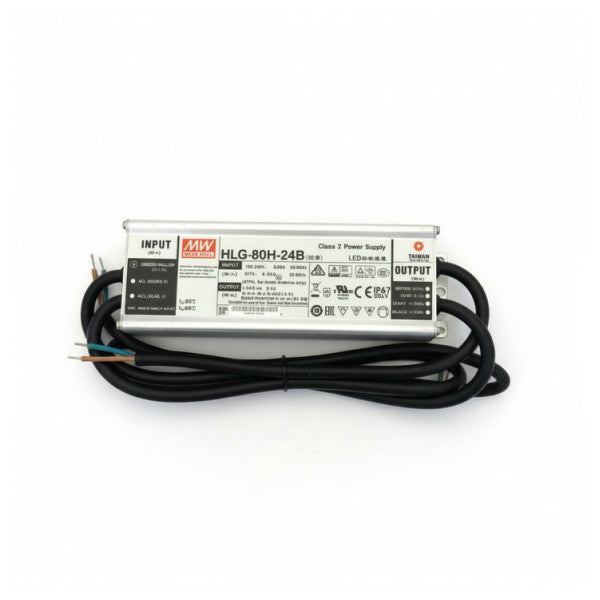 Mean Well HLG-80H-24B LED電源 24V 80W IP67 調光可能ドライバー 