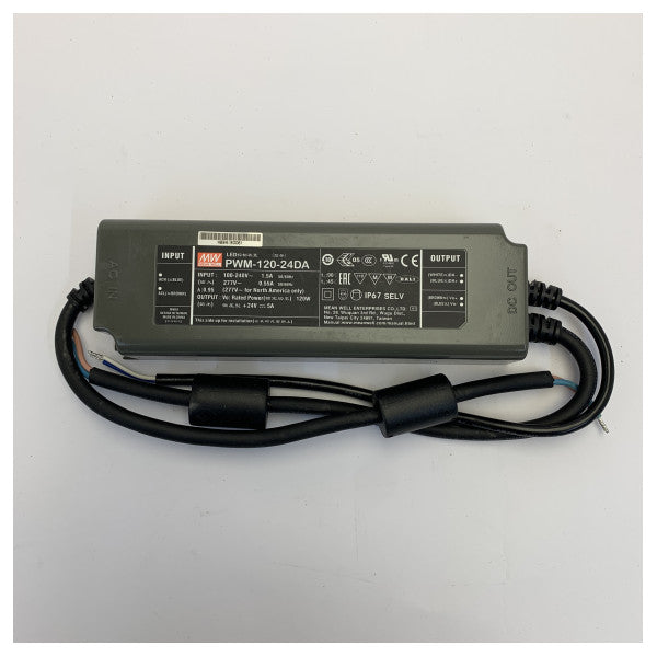 Mean Well PWM-120-24DA LEDドライバー 120W 24V 5A DALI調光電源 