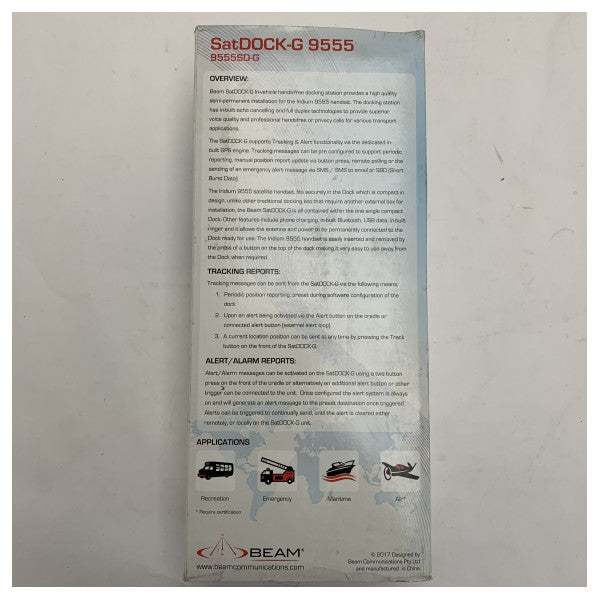 Beam SatDock 9555 SatDock phone cradle with speaker