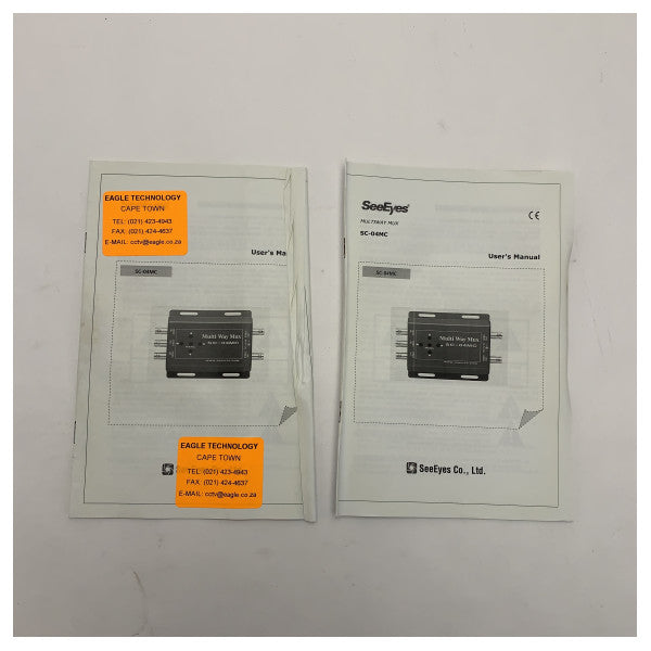 4CH міні-квадро відео мультиплексор E-Q404MC для морських систем спостереження