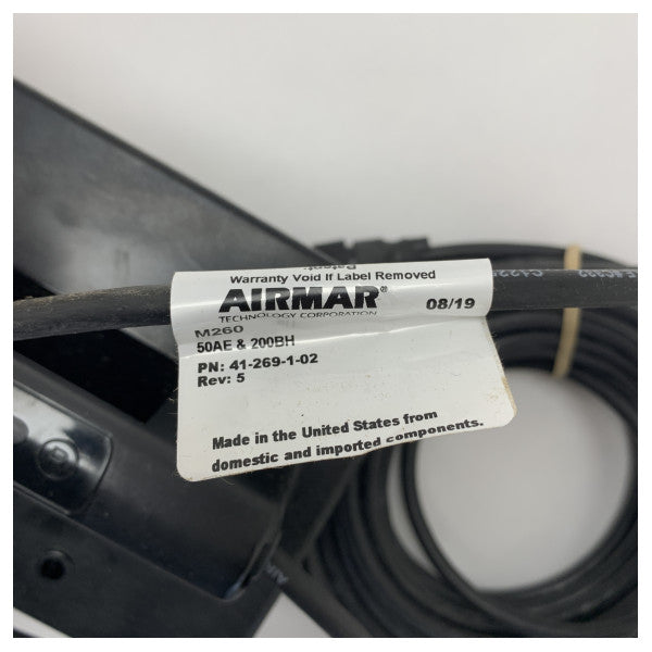 Airmar M260 DT Двучестотен датчик за дълбочина и температура с мощност 1kW - 41-269-1-02