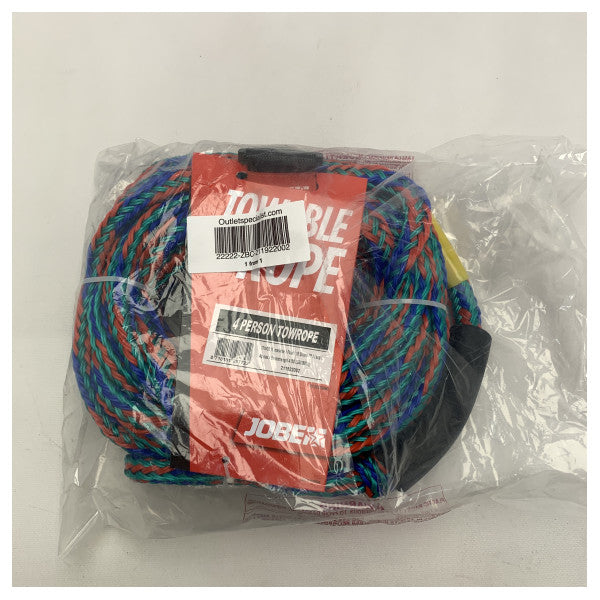 Jobe ウォータースポーツ牽引ロープ 4P - 16.8M - 211922002