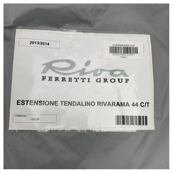 Платно за удължаване на покривалото на бимини Riva Rivamare 44 - 212311