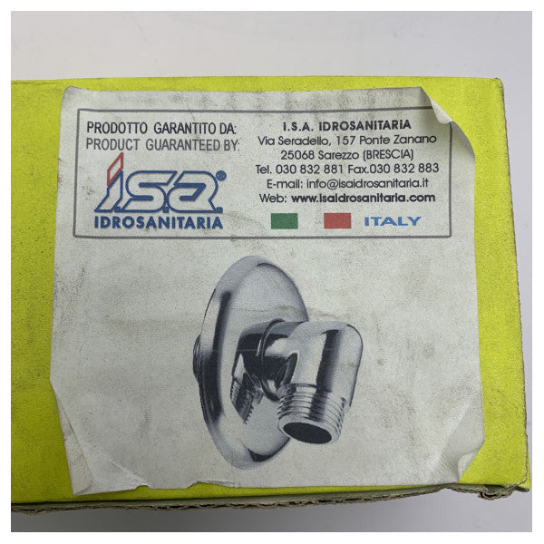 I.S.A 66400 pipe fitting 90 degree elbow with rosette