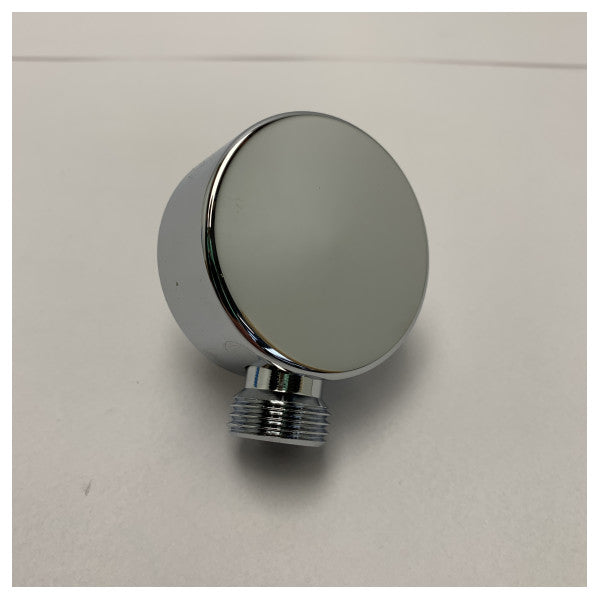 Zucchetti Z9380P wall water connection chrome finish