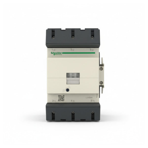 Contacteur Schneider Electric TeSys LC1D115U7 3 pôles 115 A 240 V CA 55 kW 