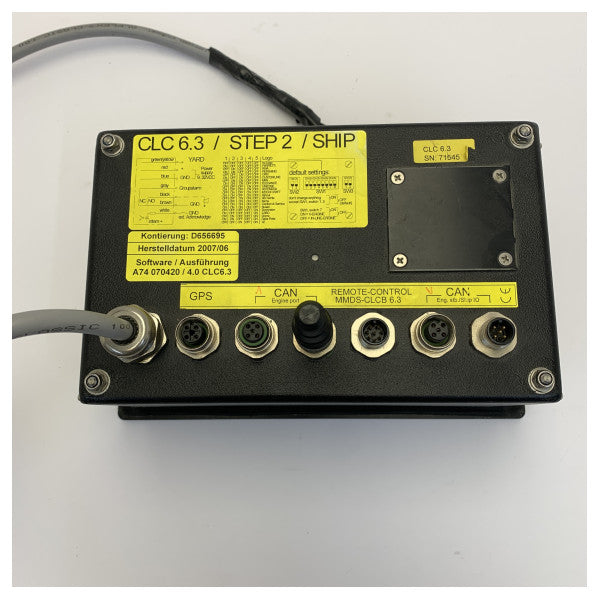 MAN MMDS-CLC-6.3 Marine Engine Instrument Display CAN-Bus USED 