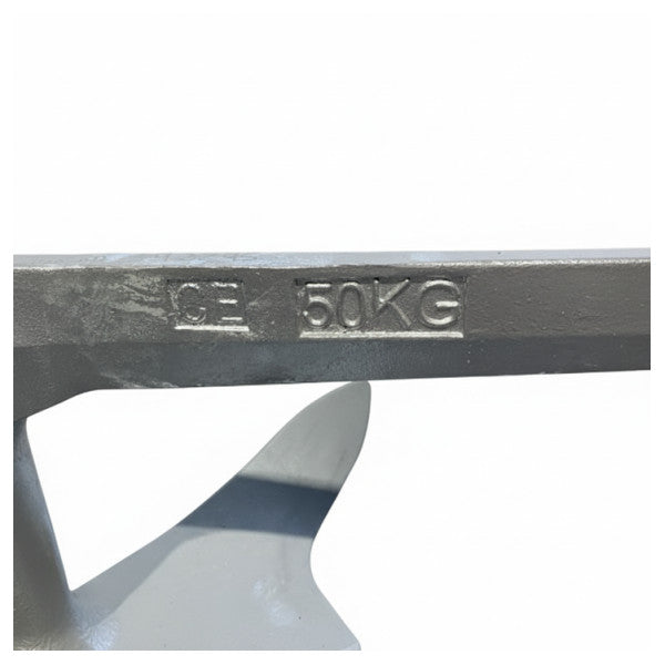 Bruce-type kloankrokanker 50 kg varmgalvanisert marinebåtanker 