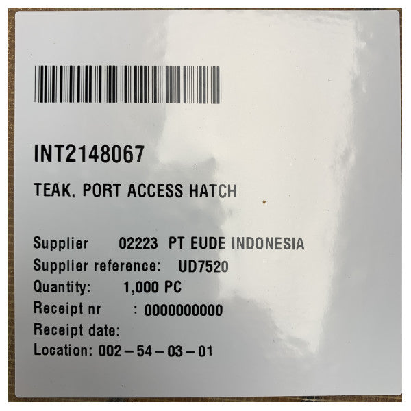 UD7520 Тік морський доступний люк з лівого боку 