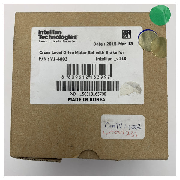 Ensemble de moteur de conduite à niveau croisé Intellian V1-4003 avec frein pour V110 