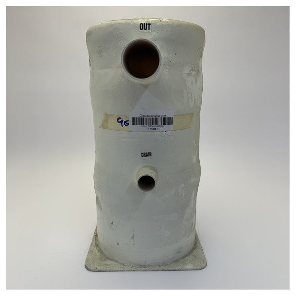 Centek Combo-Sep 1040300 Marine eksosdemper-separator 3.00 x 2.50 x 1.50inch 
