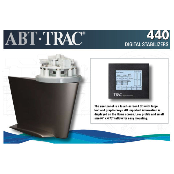 ABT-Trac 440 hydraulic digital fin stabilization system kit