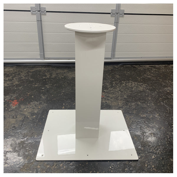 Mazzer Flybridge Table Base - Біла алюмінієва 150 x 150 x 700 мм 