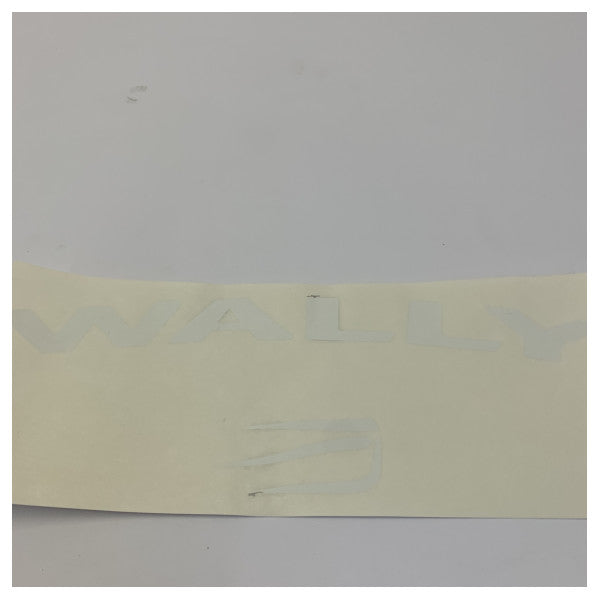 Original Wally White Logo ljepljiva naljepnica za stupove - 469900 