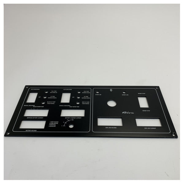 Riva Rivale 56 Hardtop svartlakkert aluminiums kontrollpanel - 446610 