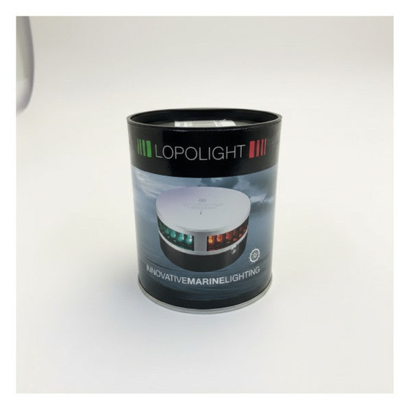 Lopolight 200-012 LED białe światło rufowe nawigacyjne 360 stopni 12/24V 
