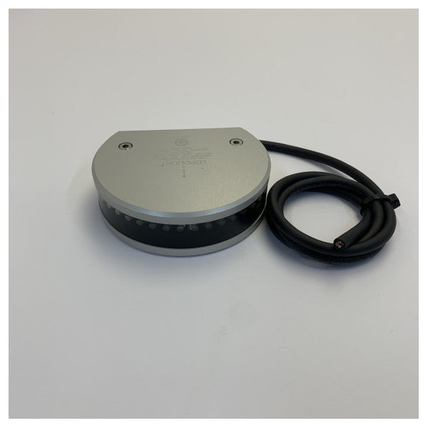 Lopolight 200-011 LED lampa nawigacyjna biała 5NM 225 stopni aluminium 12/24V 